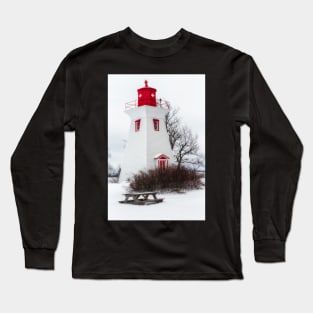 Seaside Lighthouse, Victoria, P.E.I. 2 Long Sleeve T-Shirt